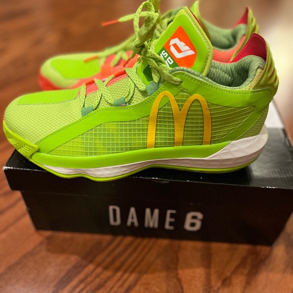 adidas Other - Adidas Dame 6 McDonald Sneakers New w/Box Men 7.5